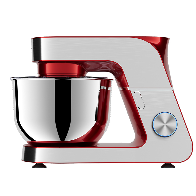 6 Speed Electric Kitchen Food Stand Mixer with Stainless Steel Mixing Bowl
