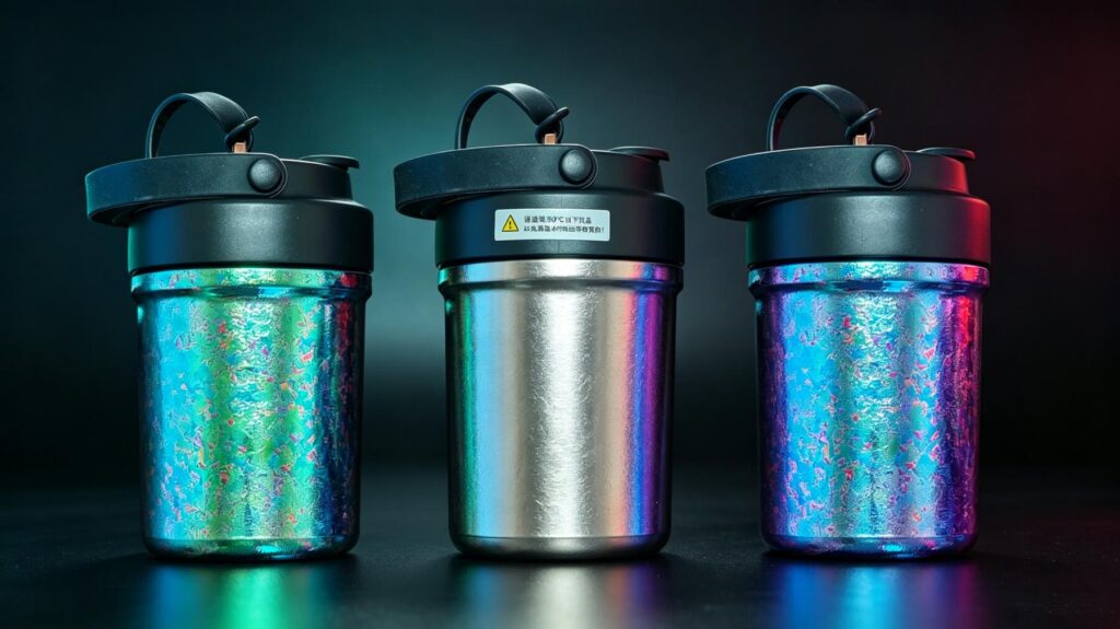 Dual-Opening Titanium Coffee Cup 350 ml