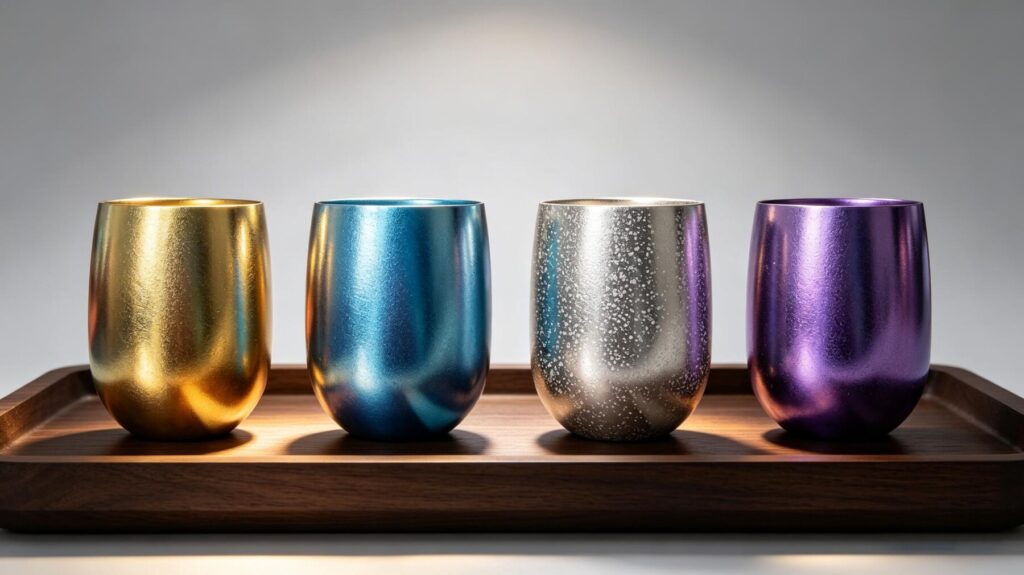 Crystal Color Titanium Cup 180 ml