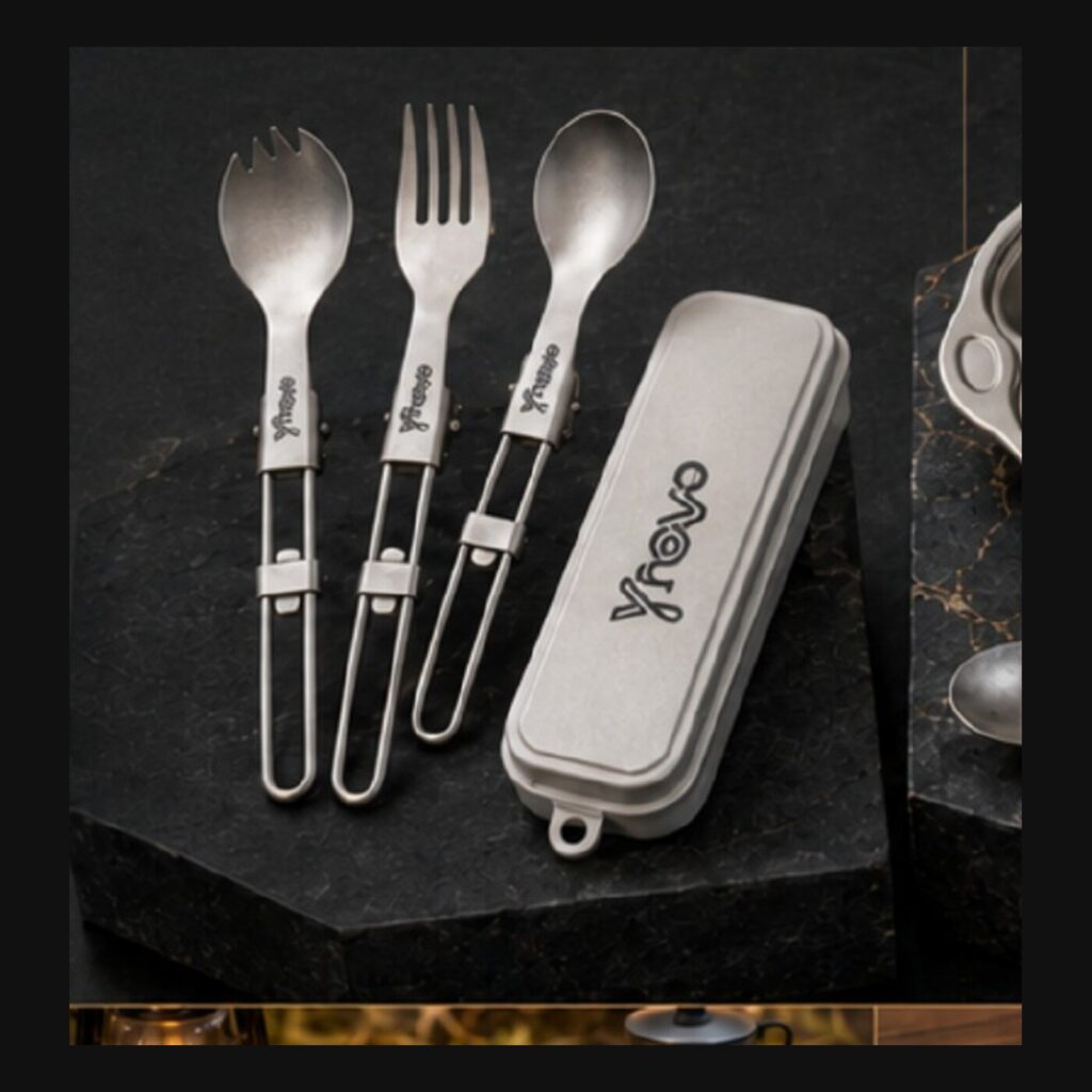 Pure Titanium Folding Outdoor Set