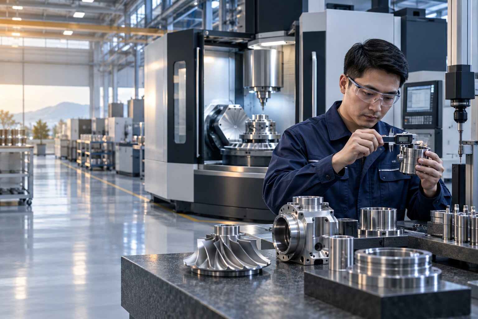 Yinovo precision titanium manufacturing and quality inspection